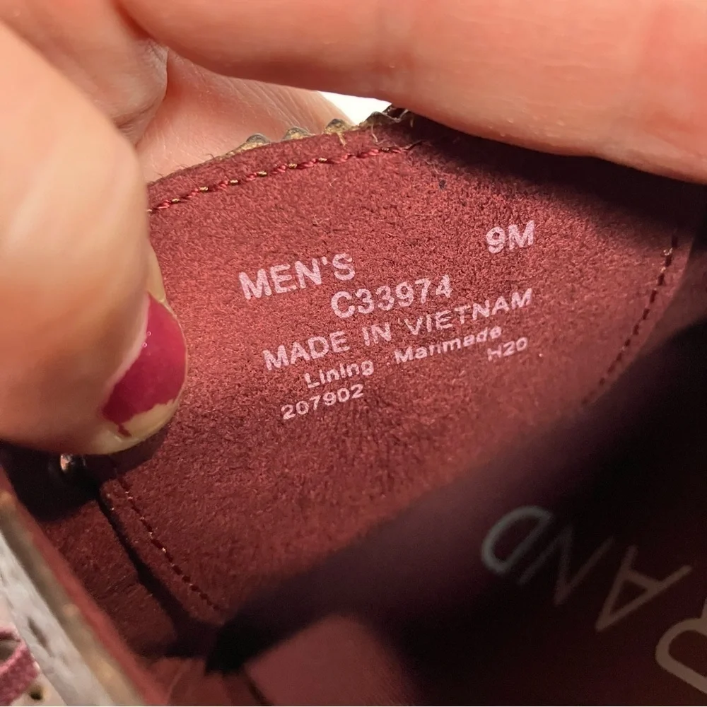 Cole‎ Haan Zerogrand leather wingtip Oxford shoes size 9